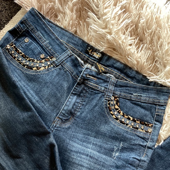 Women’s bling jeans size 11 - Picture 4 of 8